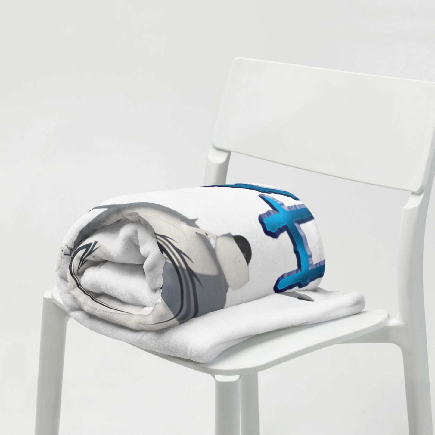 My Spirit Animal is a Skyhawk - Throw Blanket