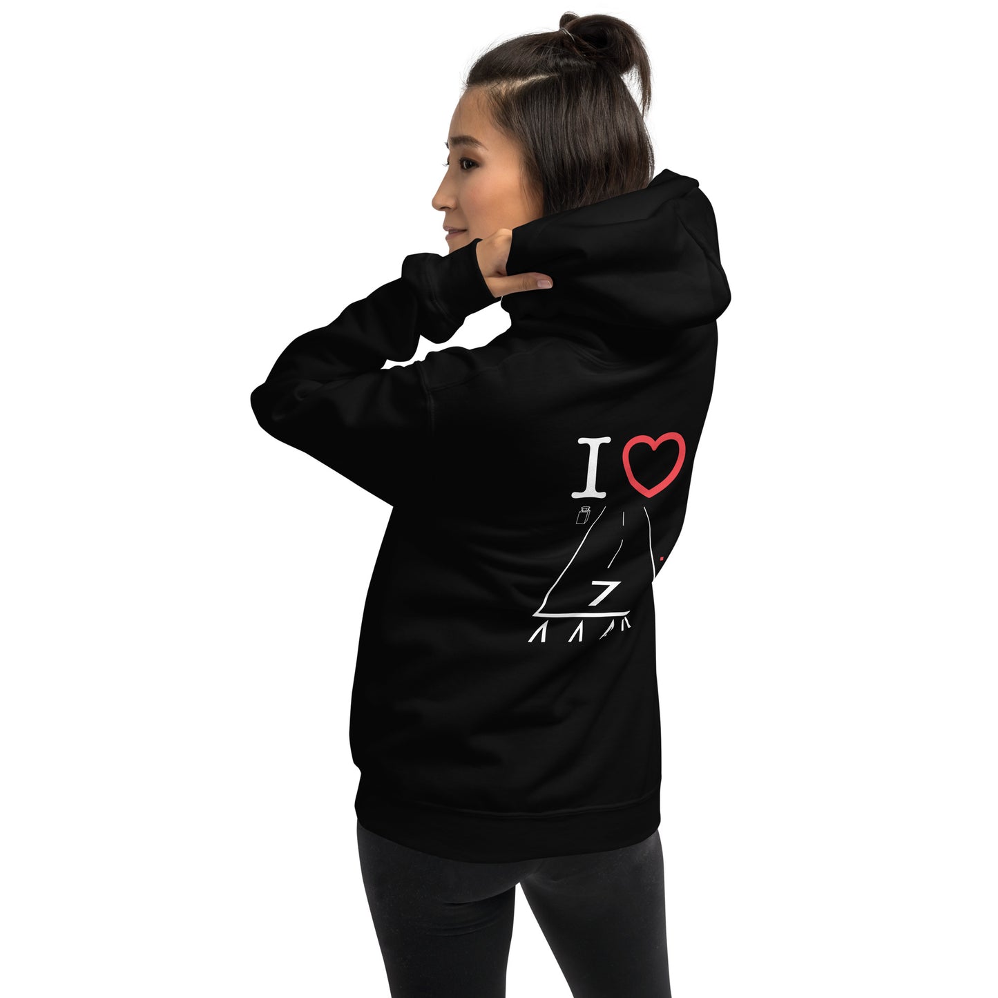Hawthorne Airport Runway 25 / 7 - unisex hoodie