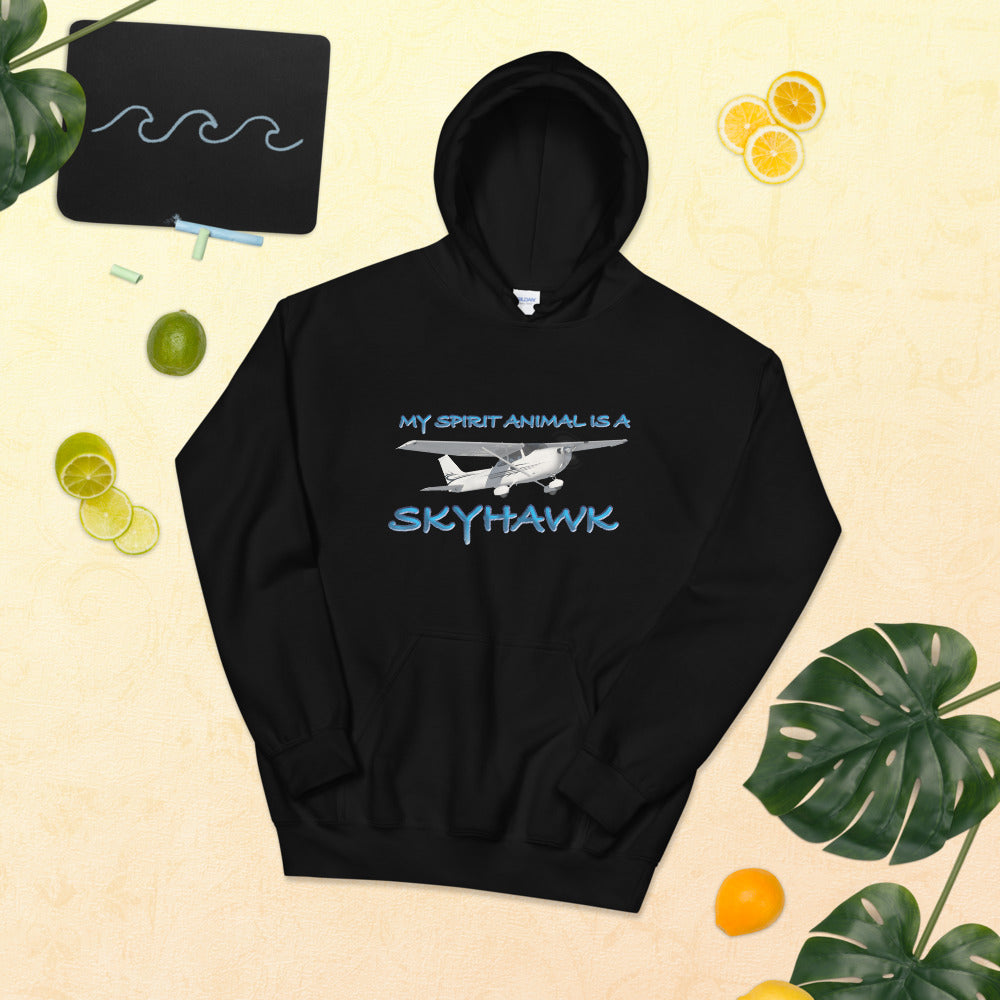 My Spirit Animal is a Skyhawk - unisex hoodie