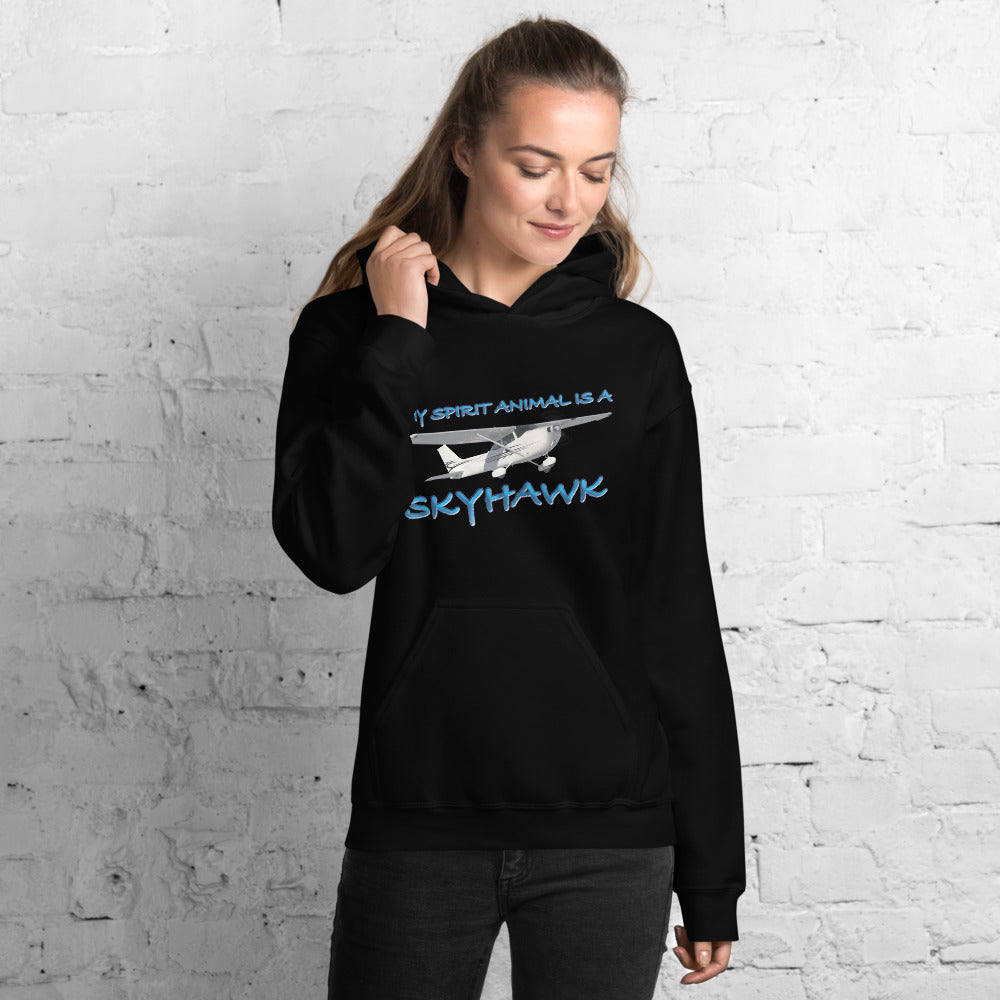 My Spirit Animal is a Skyhawk - unisex hoodie