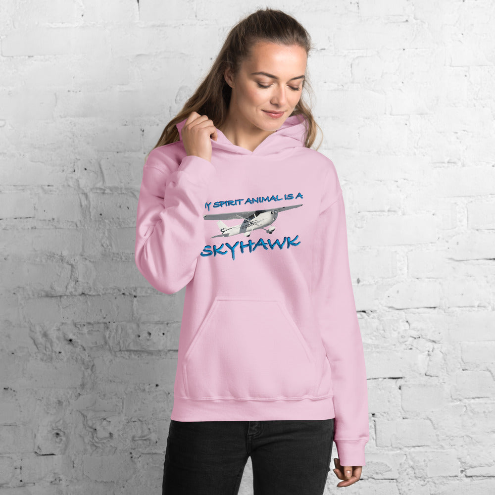 My Spirit Animal is a Skyhawk - unisex hoodie