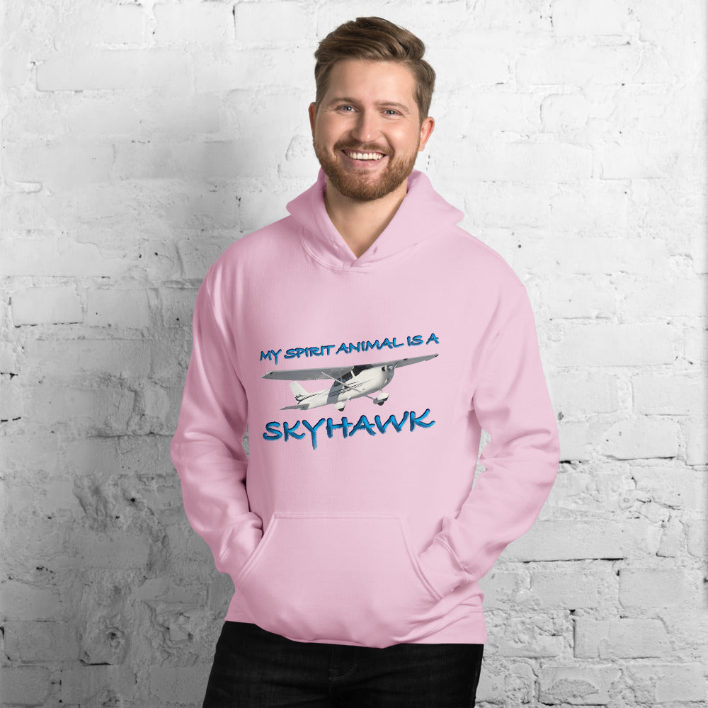My Spirit Animal is a Skyhawk - unisex hoodie