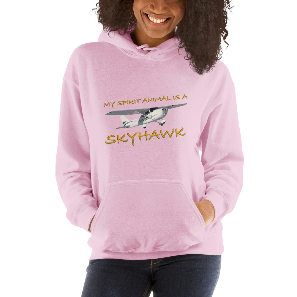 My Spirit Animal is a Skyhawk - unisex hoodie