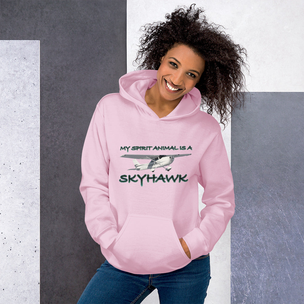 My Spirit Animal is a Skyhawk - unisex hoodie
