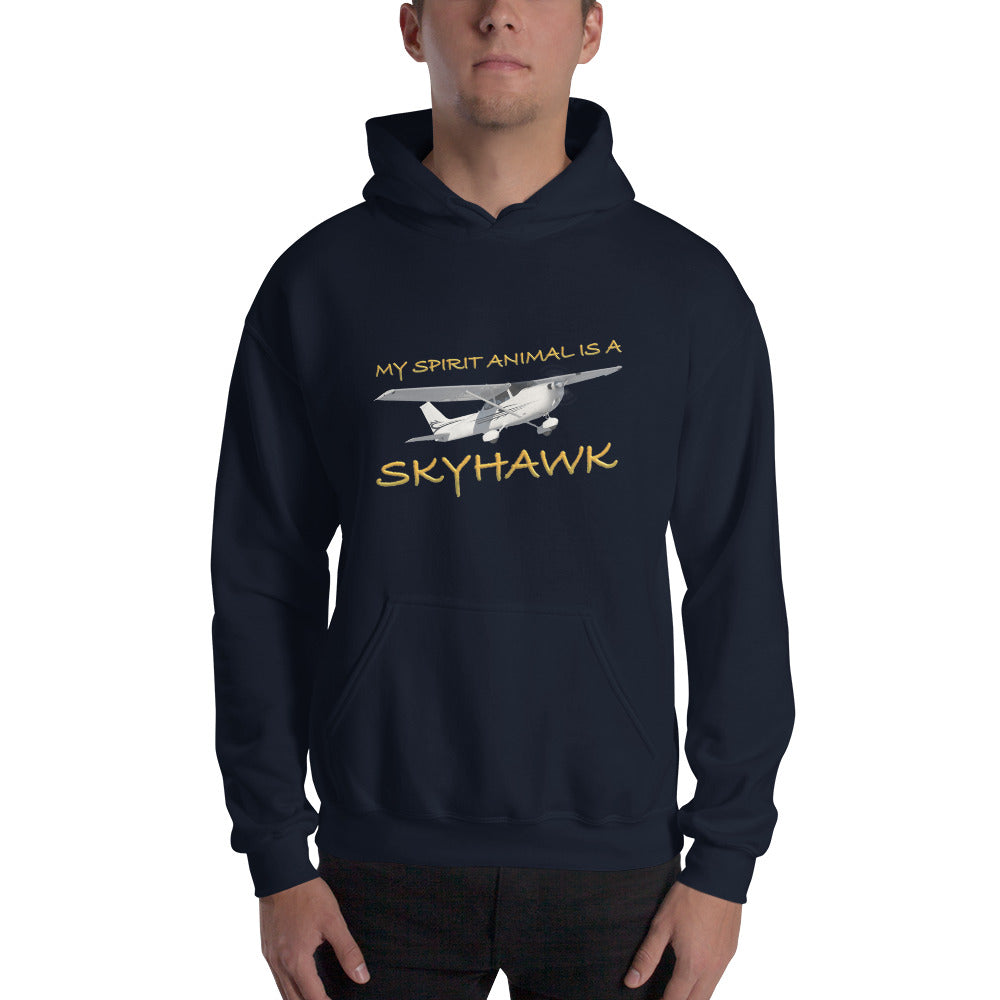 My Spirit Animal is a Skyhawk - unisex hoodie