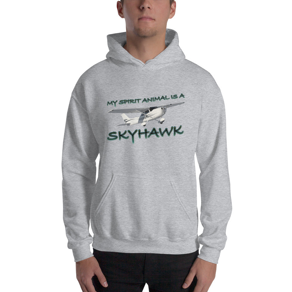 My Spirit Animal is a Skyhawk - unisex hoodie