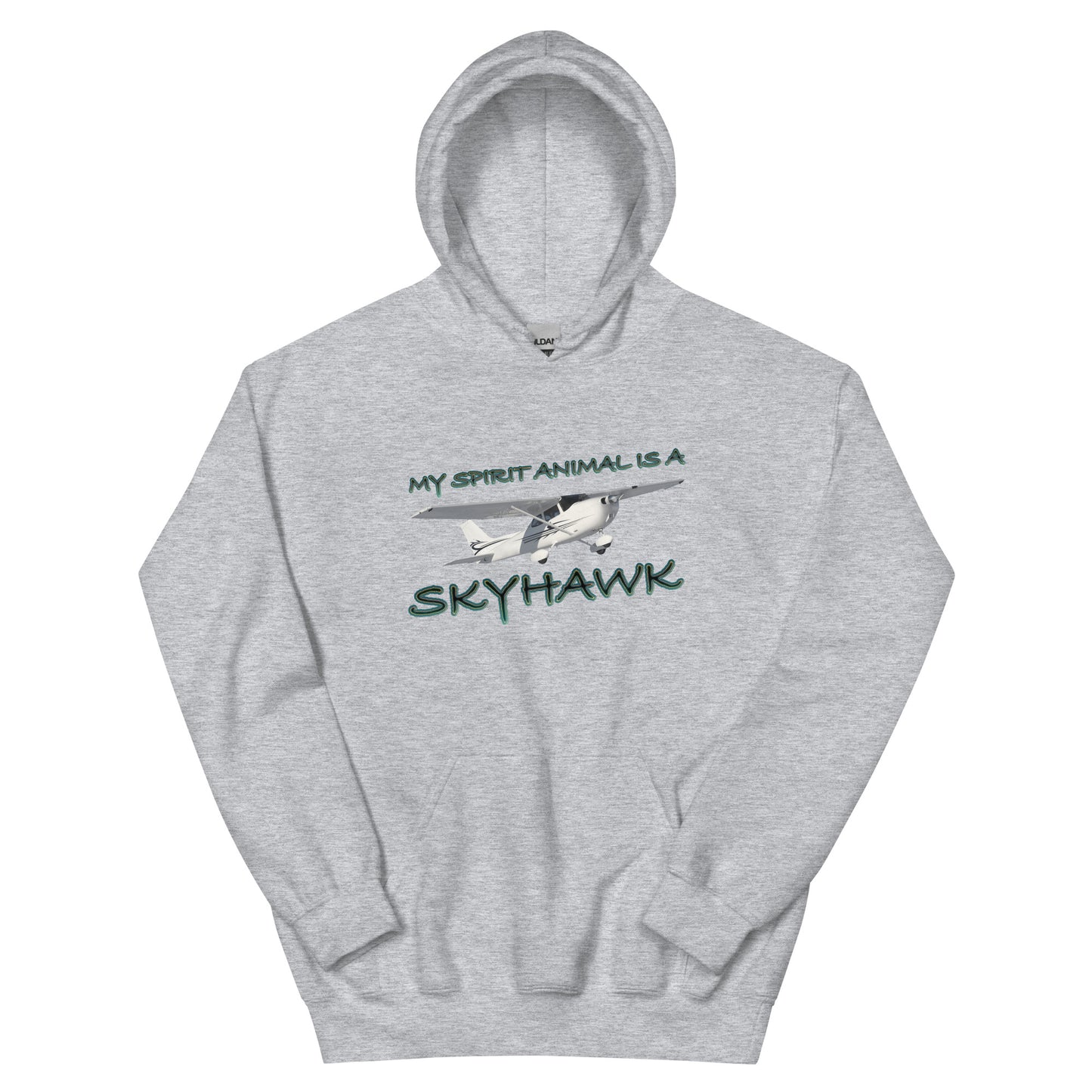 My Spirit Animal is a Skyhawk - unisex hoodie