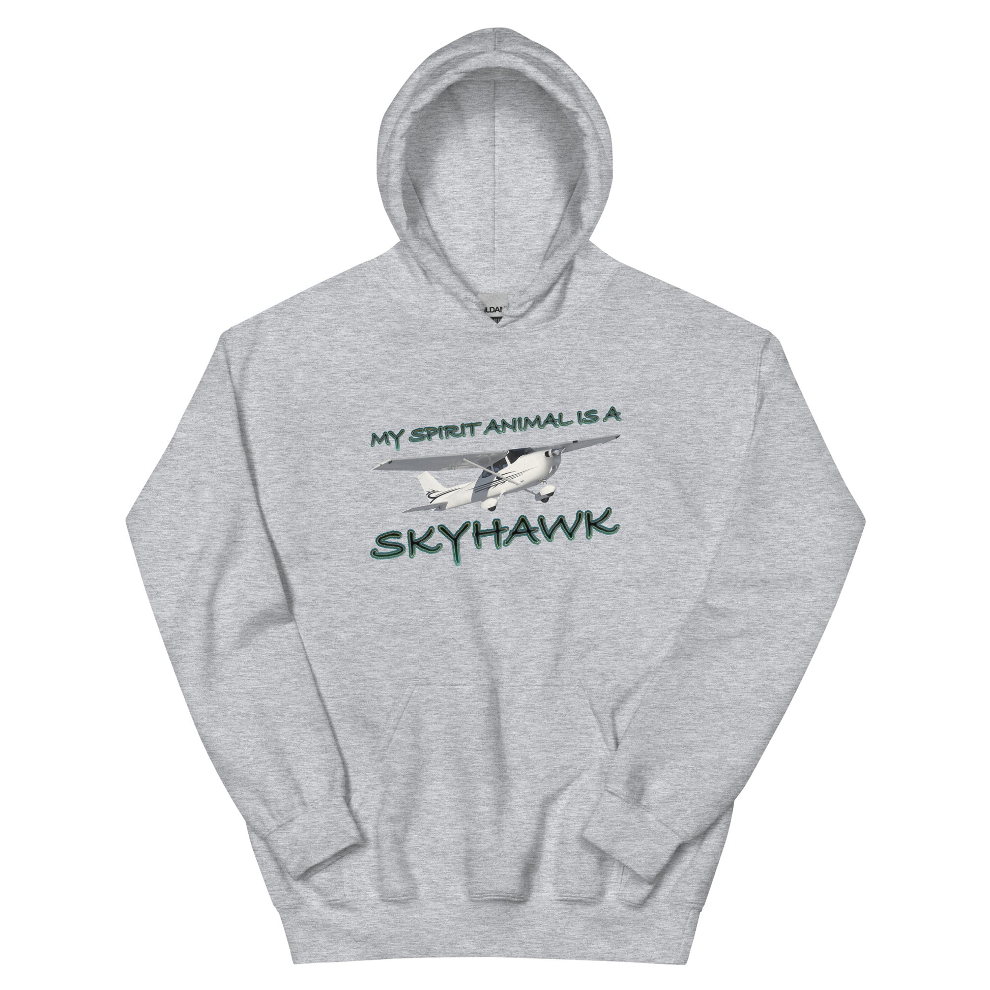 My Spirit Animal is a Skyhawk - unisex hoodie