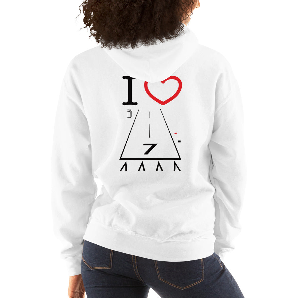 Hawthorne Airport Runway 25 / 7 - unisex hoodie