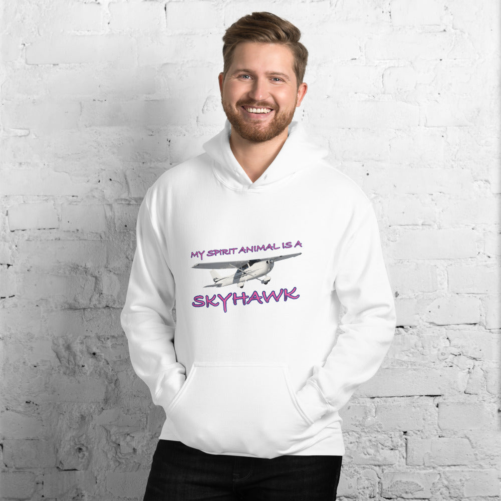 My Spirit Animal is a Skyhawk - unisex hoodie