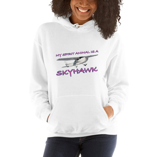 My Spirit Animal is a Skyhawk - unisex hoodie