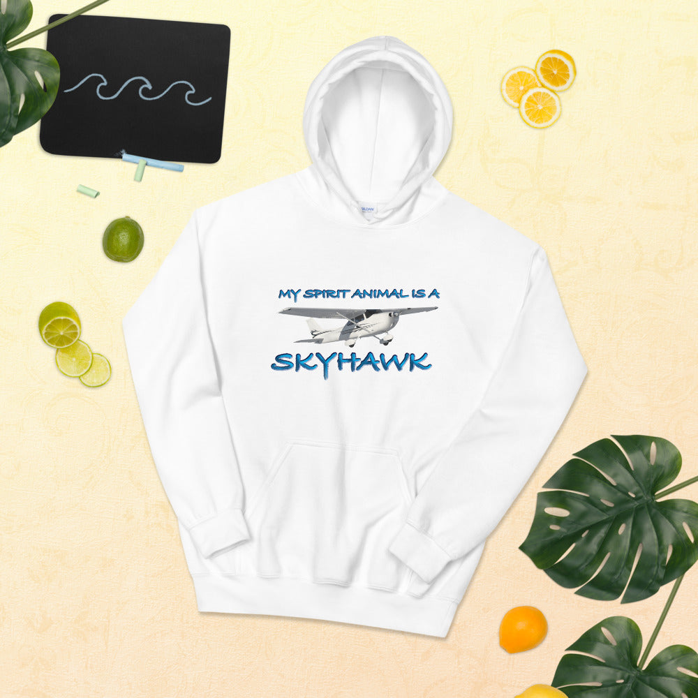 My Spirit Animal is a Skyhawk - unisex hoodie
