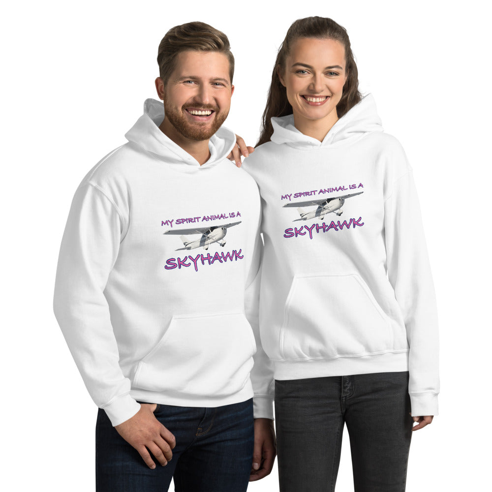 My Spirit Animal is a Skyhawk - unisex hoodie
