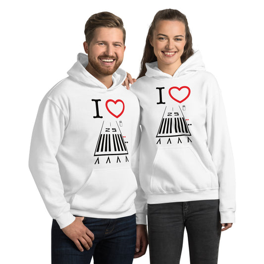 Hawthorne Airport Runway 25 / 7 - unisex hoodie