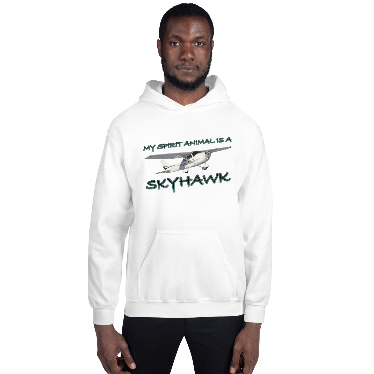 My Spirit Animal is a Skyhawk - unisex hoodie