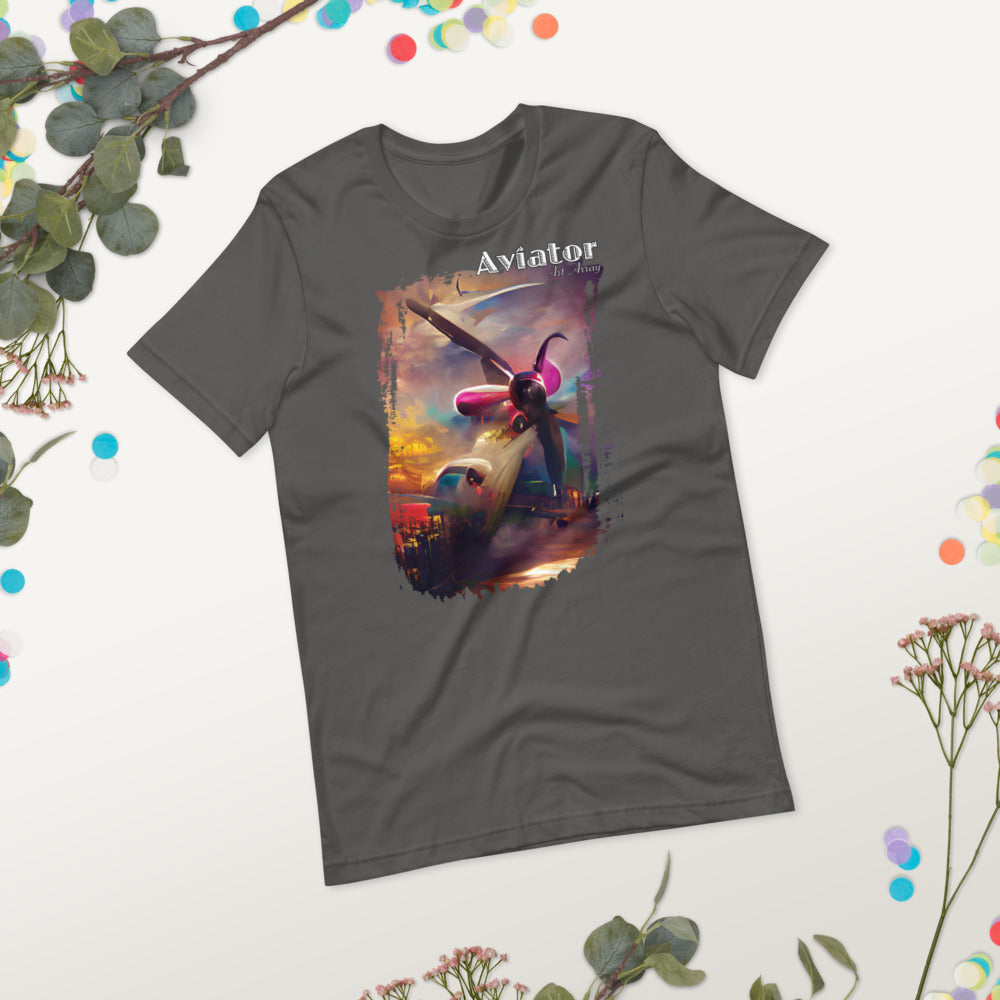 Aviator Art No. 2 - Short-Sleeve Unisex T-Shirt