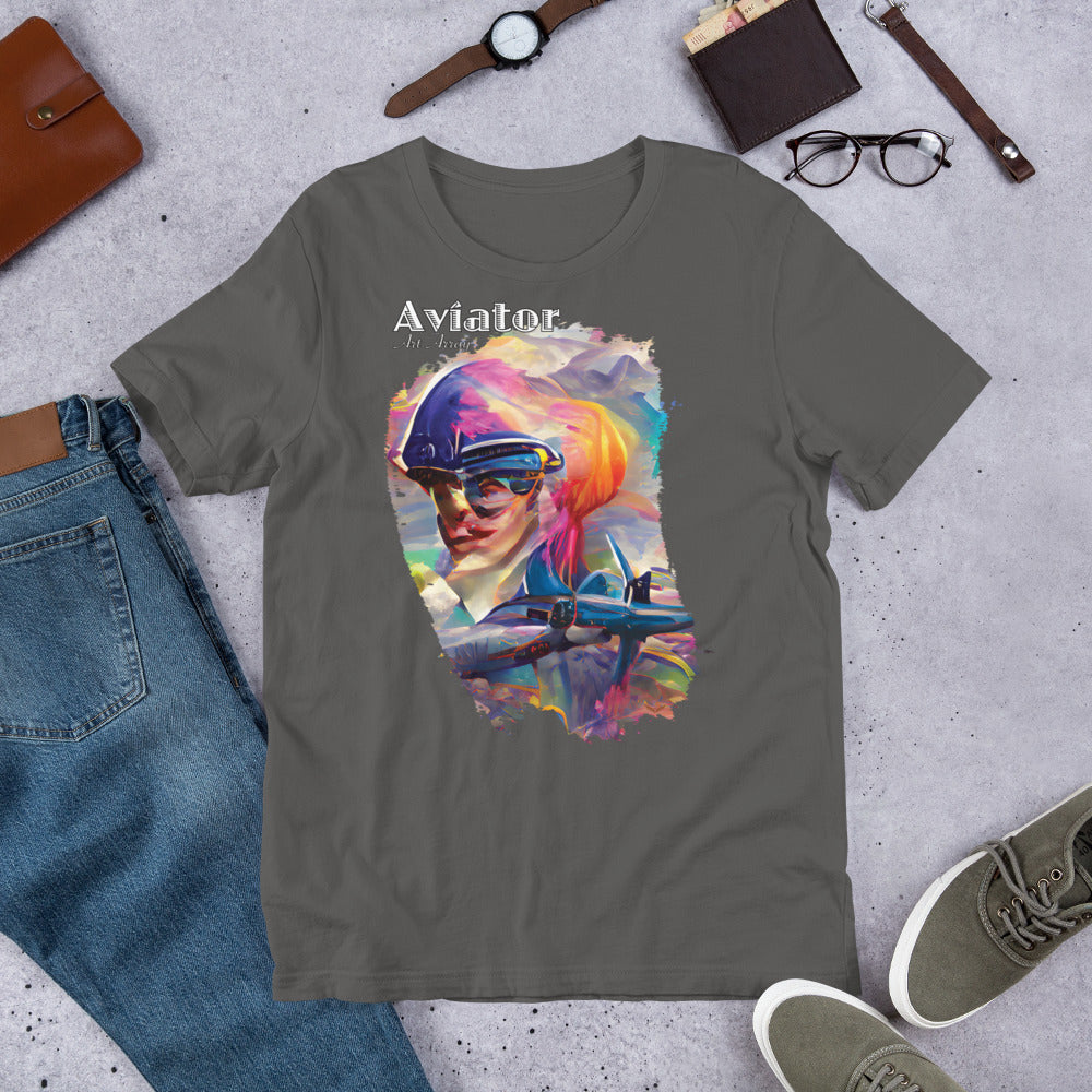 Aviator Art No. 1 - Short-Sleeve Unisex T-Shirt