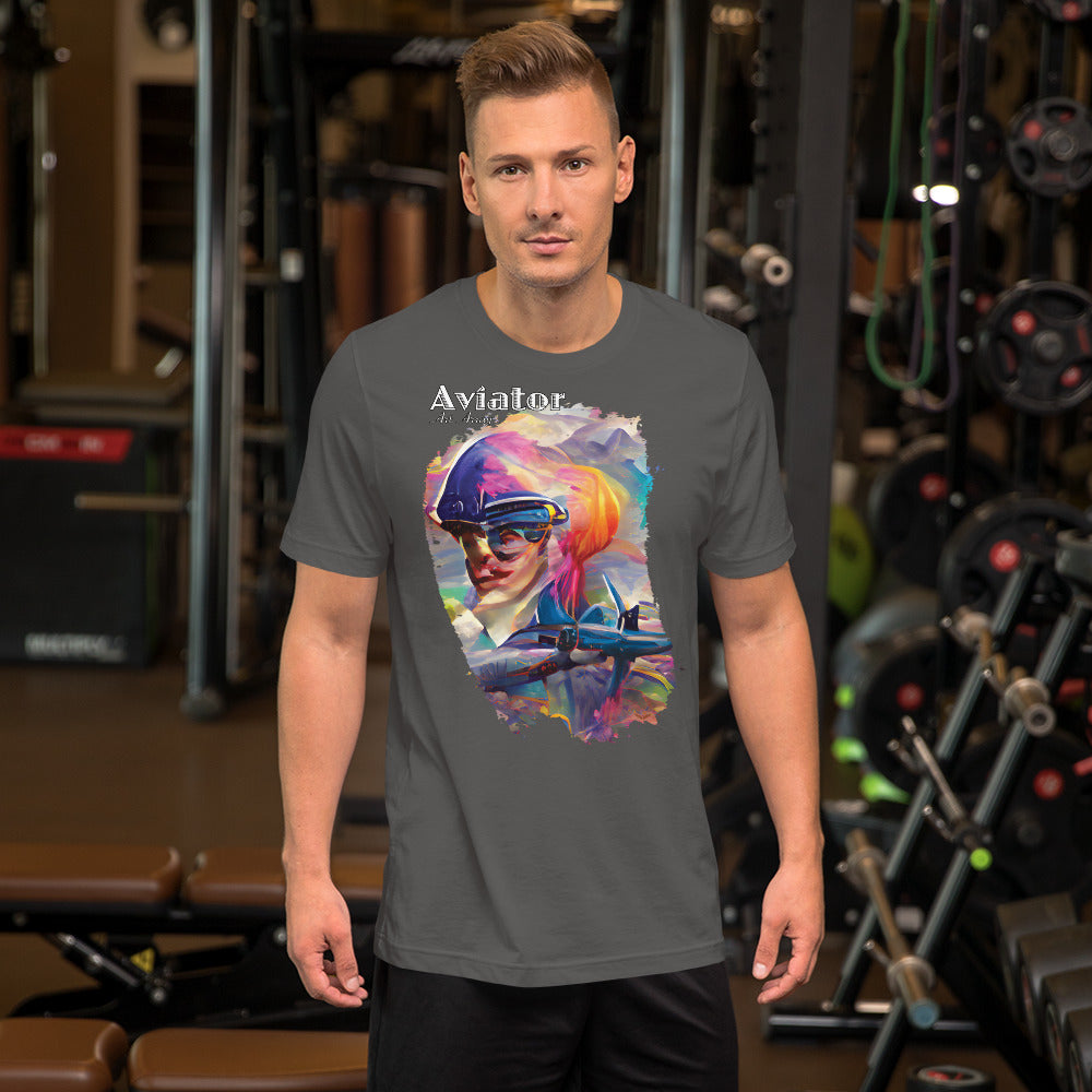 Aviator Art No. 1 - Short-Sleeve Unisex T-Shirt
