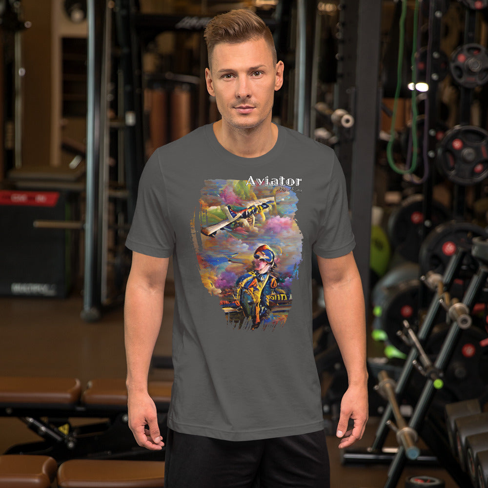Aviator Art No. 3 - Short-Sleeve Unisex T-Shirt