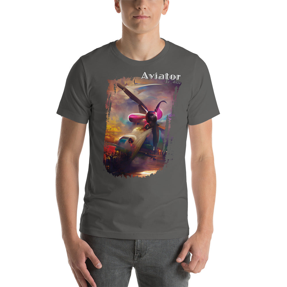 Aviator Art No. 2 - Short-Sleeve Unisex T-Shirt