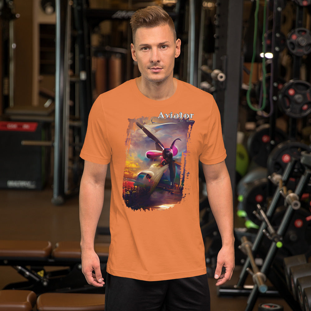 Aviator Art No. 2 - Short-Sleeve Unisex T-Shirt
