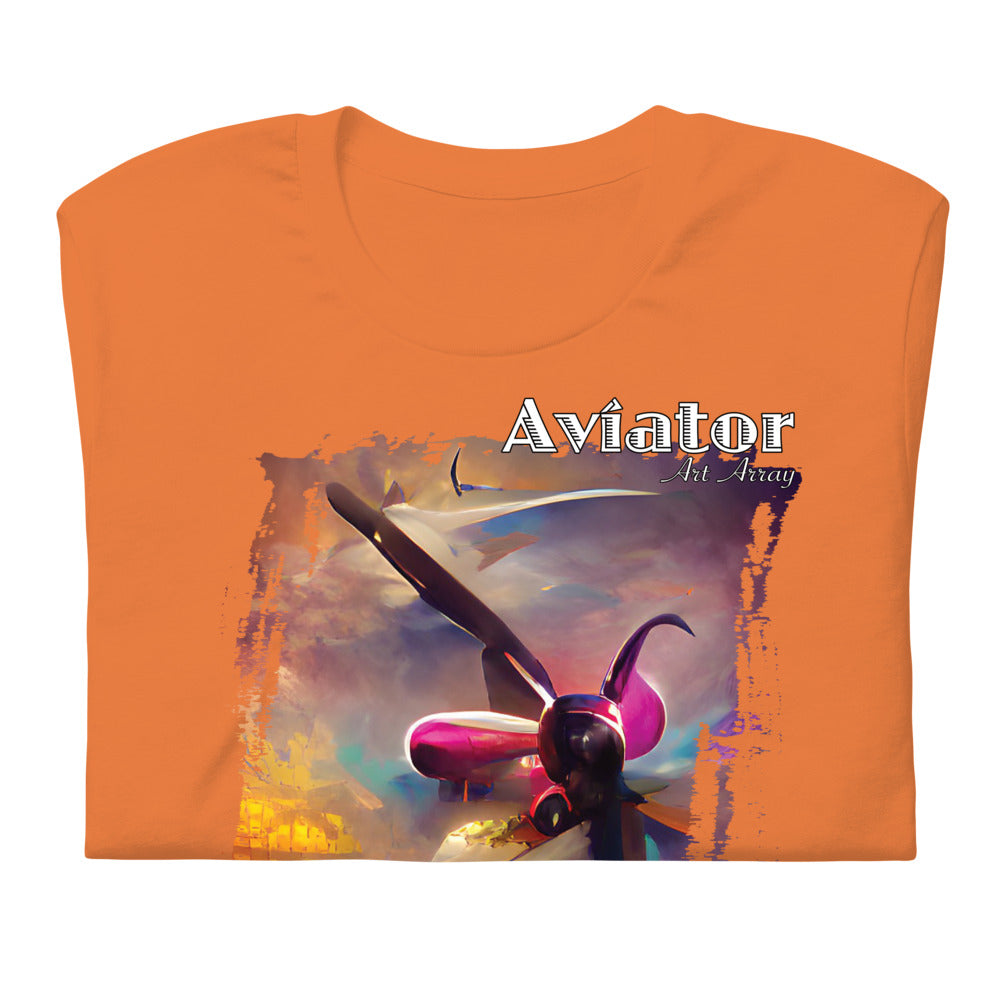 Aviator Art No. 2 - Short-Sleeve Unisex T-Shirt