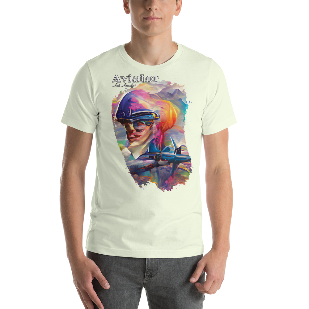 Aviator Art No. 1 short-sleeve unisex T-shirt
