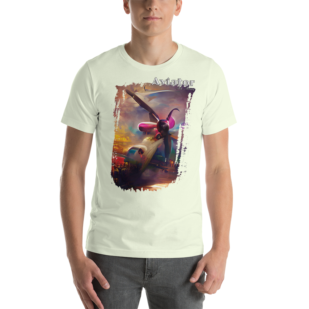 Aviator Art No. 2 - Short-Sleeve Unisex T-Shirt