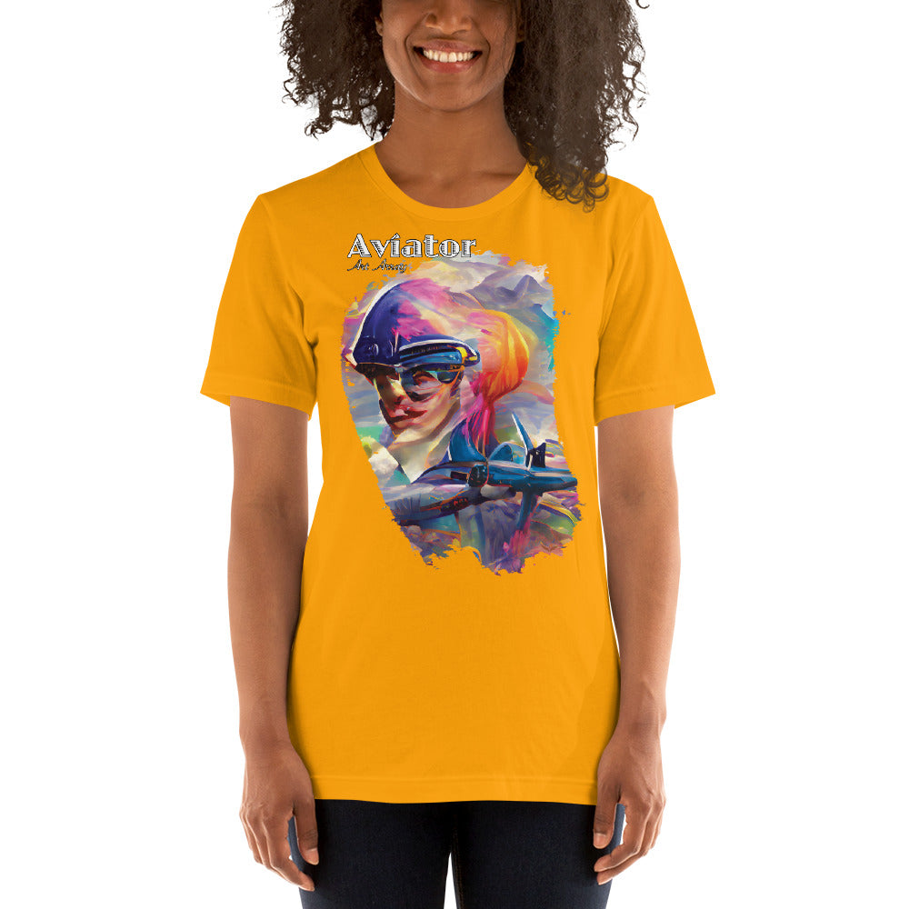 Aviator Art No. 1 - Short-Sleeve Unisex T-Shirt