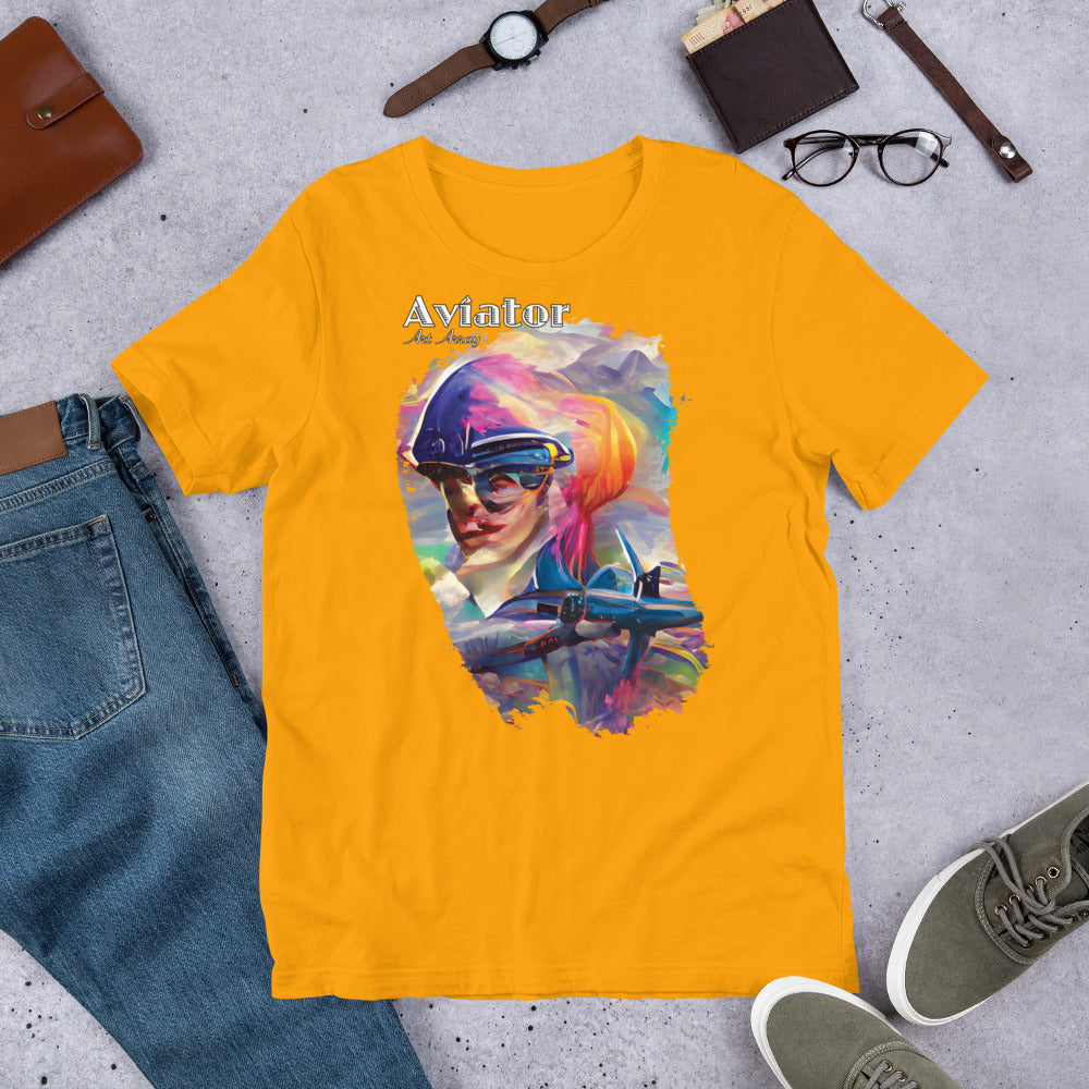 Aviator Art No. 1 - Short-Sleeve Unisex T-Shirt