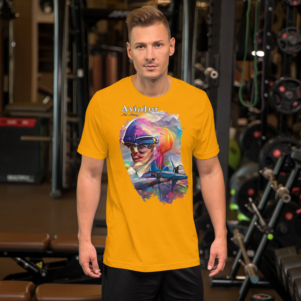 Aviator Art No. 1 - Short-Sleeve Unisex T-Shirt