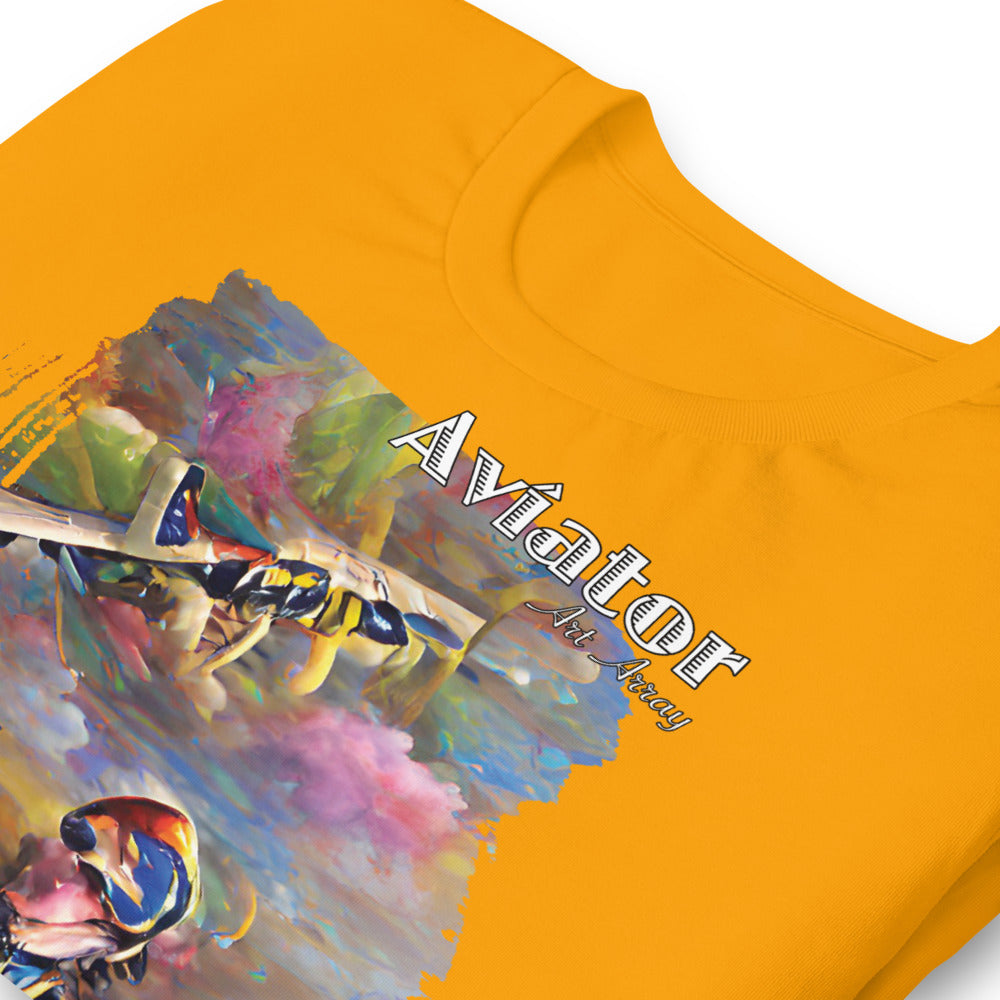 Aviator Art No. 3 - Short-Sleeve Unisex T-Shirt