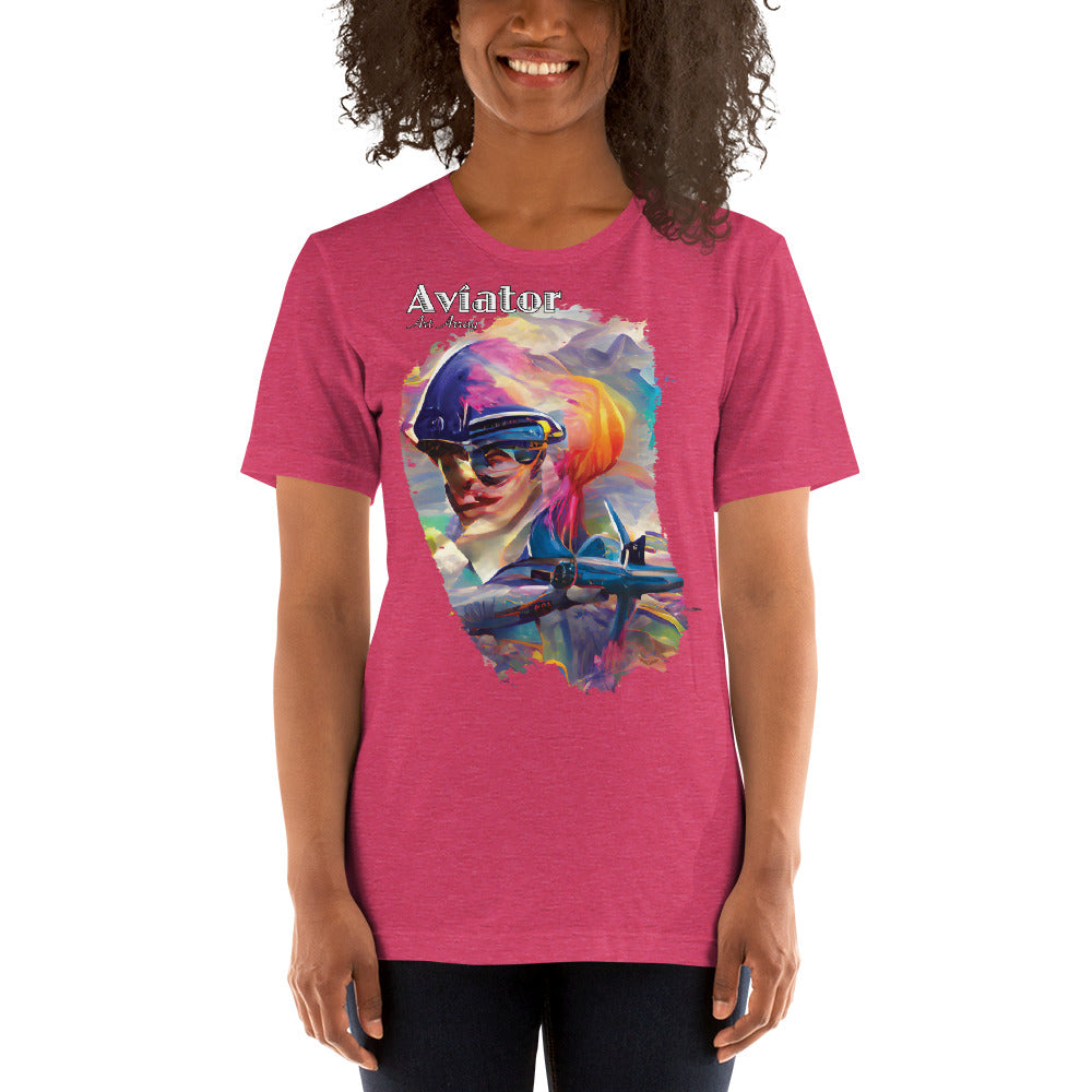 Aviator Art No. 1 short-sleeve unisex T-shirt