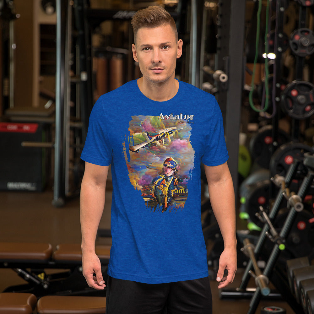 Aviator Art No. 3 - Short-Sleeve Unisex T-Shirt