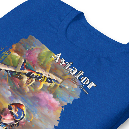 Aviator Art No. 3 - Short-Sleeve Unisex T-Shirt