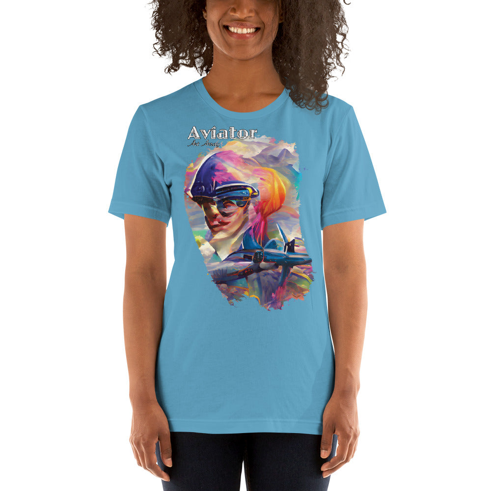 Aviator Art No. 1 - Short-Sleeve Unisex T-Shirt