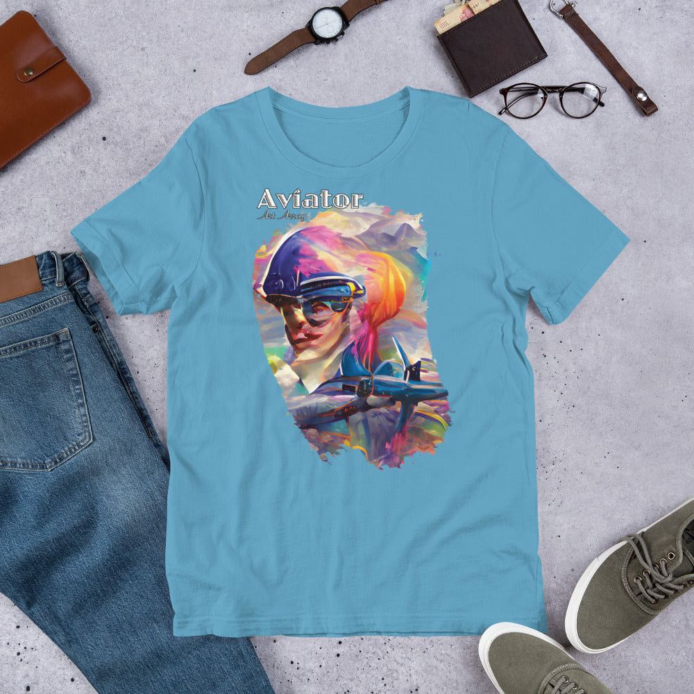 Aviator Art No. 1 - Short-Sleeve Unisex T-Shirt