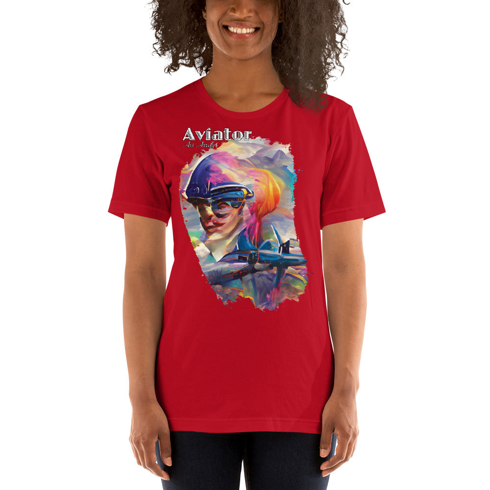 Aviator Art No. 1 - Short-Sleeve Unisex T-Shirt