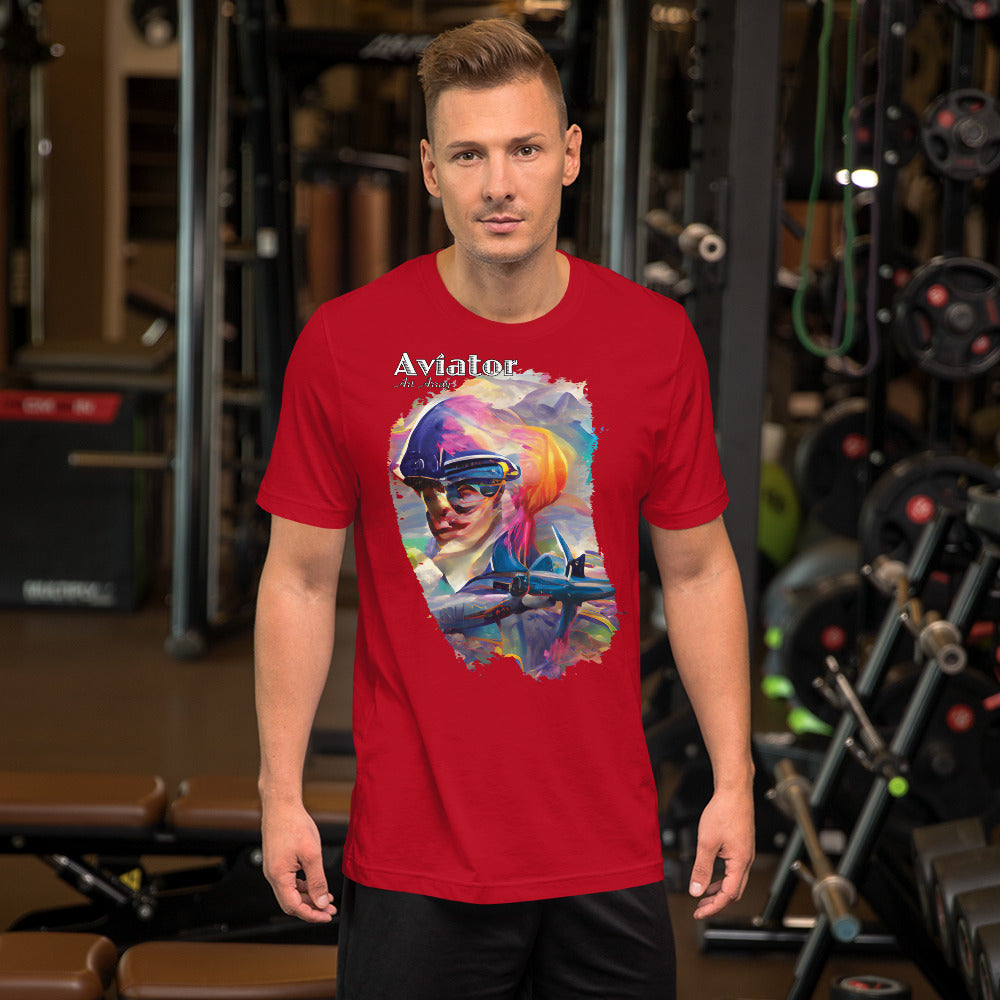 Aviator Art No. 1 - Short-Sleeve Unisex T-Shirt