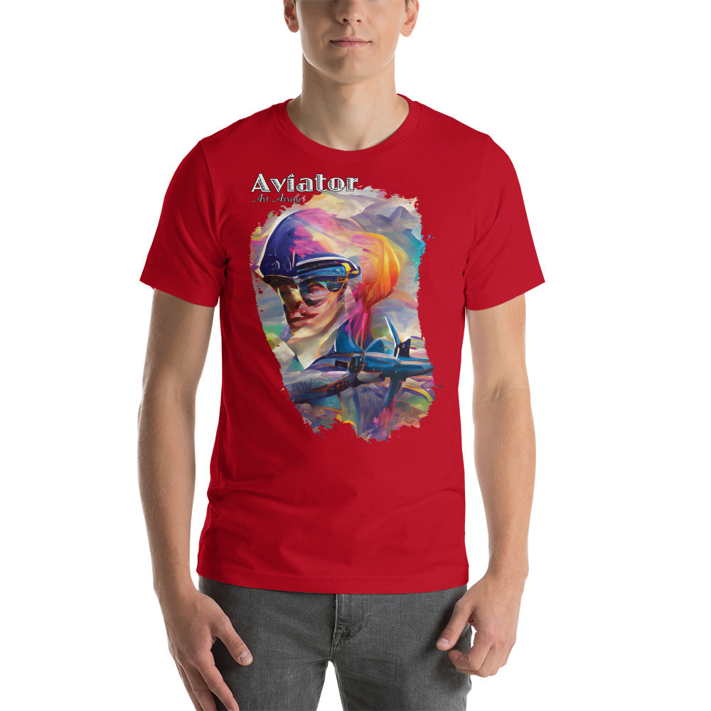 Aviator Art No. 1 - Short-Sleeve Unisex T-Shirt