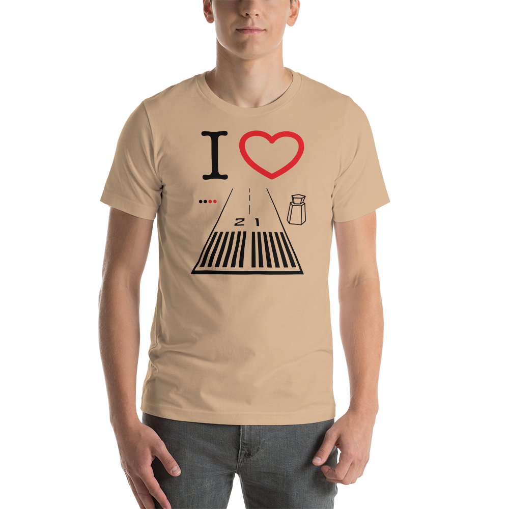 Santa Monica Airport Runway 21 / 3 short-sleeve T-shirt