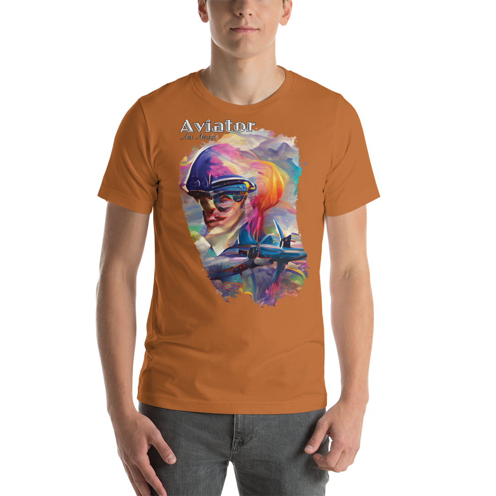 Aviator Art No. 1 short-sleeve unisex T-shirt