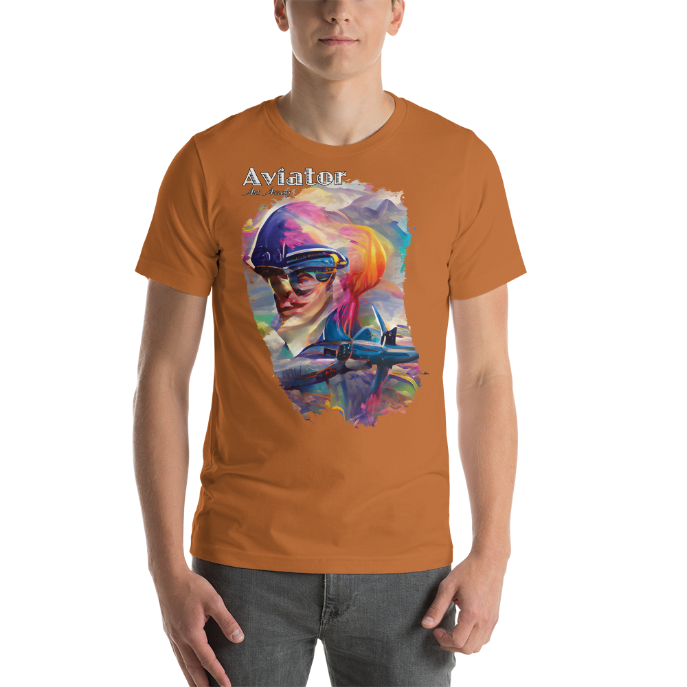 Aviator Art No. 1 short-sleeve unisex T-shirt