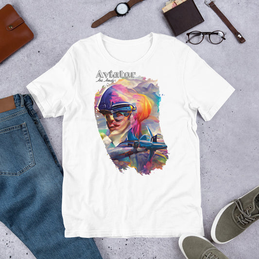 Aviator Art No. 1 - Short-Sleeve Unisex T-Shirt