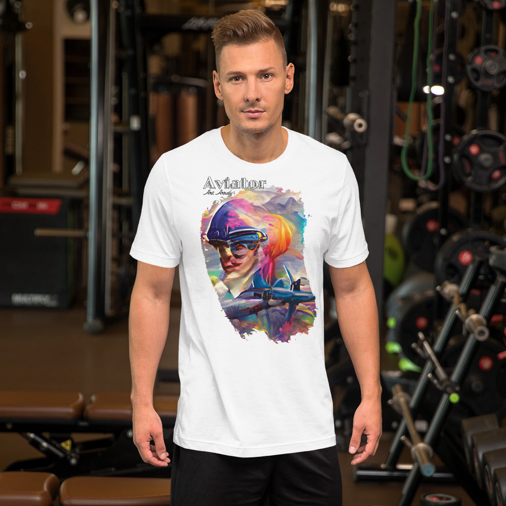 Aviator Art No. 1 - Short-Sleeve Unisex T-Shirt