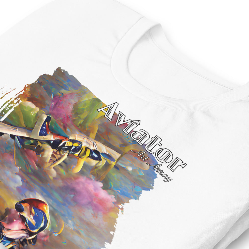 Aviator Art No. 3 - Short-Sleeve Unisex T-Shirt