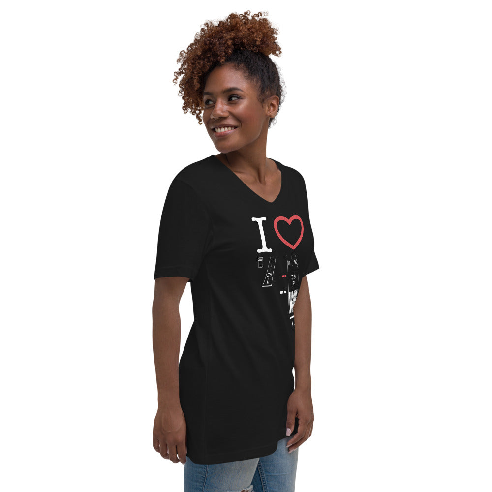 Torrance Airport Runways 29L / 29R - 11L / 11R - Short-Sleeve T-Shirt