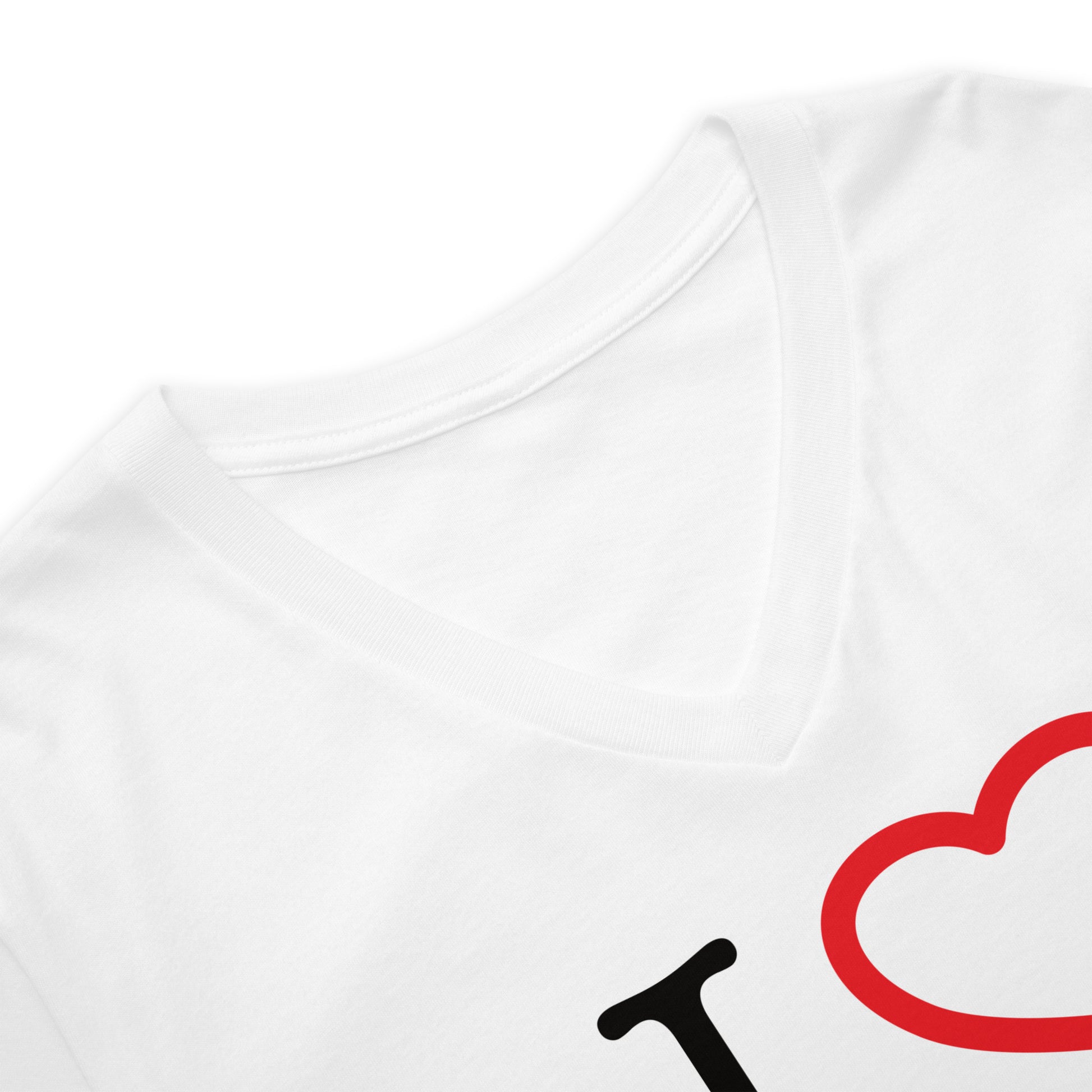 Santa Monica Airport Runway 21 / 3 - short sleeve v-neck T-Shirt (white)