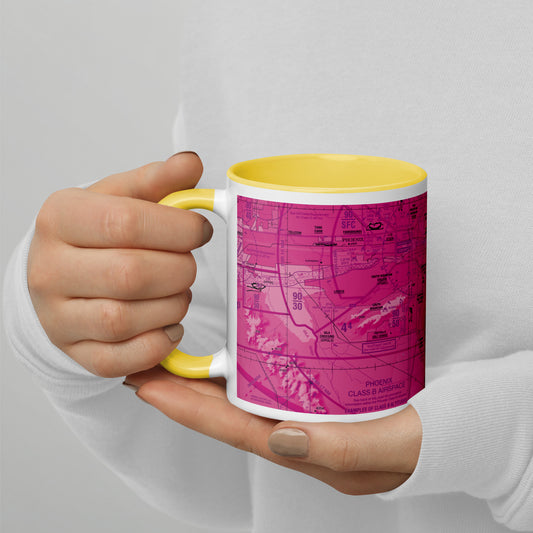 Phoenix TAC Chart 11 oz. mug with color inside (pink)