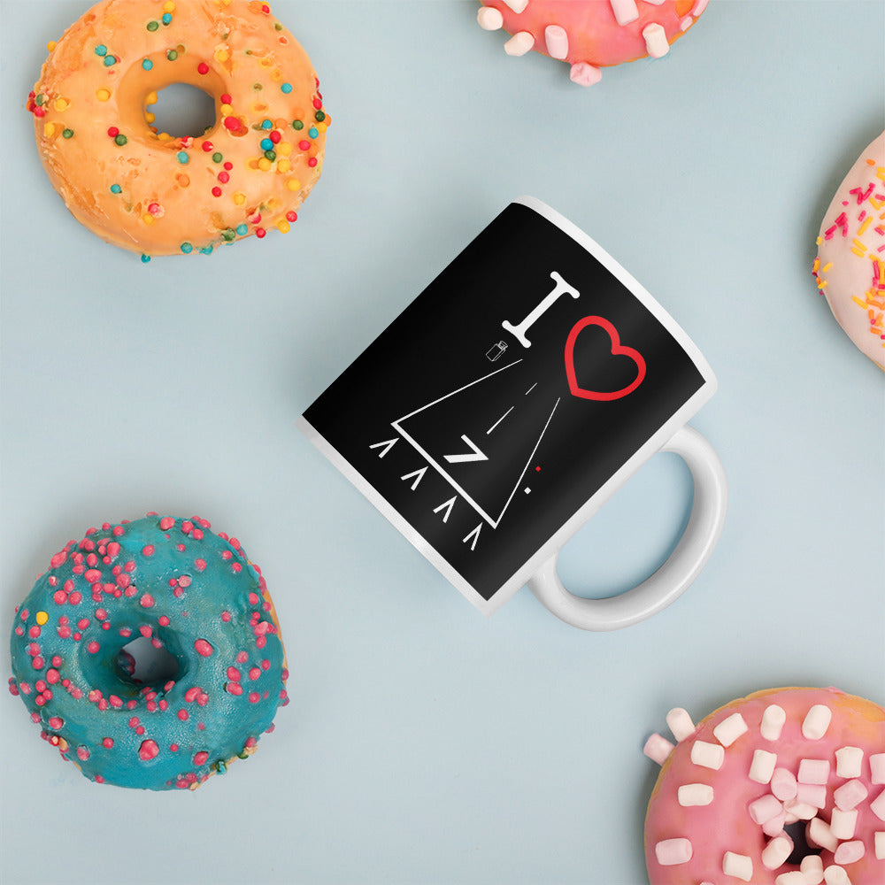 Hawthorne Airport Runway 25 / Runway 7 mug